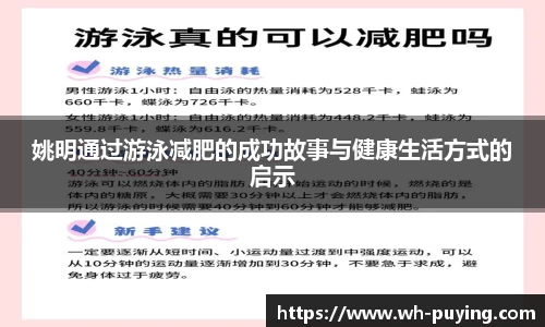 姚明通过游泳减肥的成功故事与健康生活方式的启示
